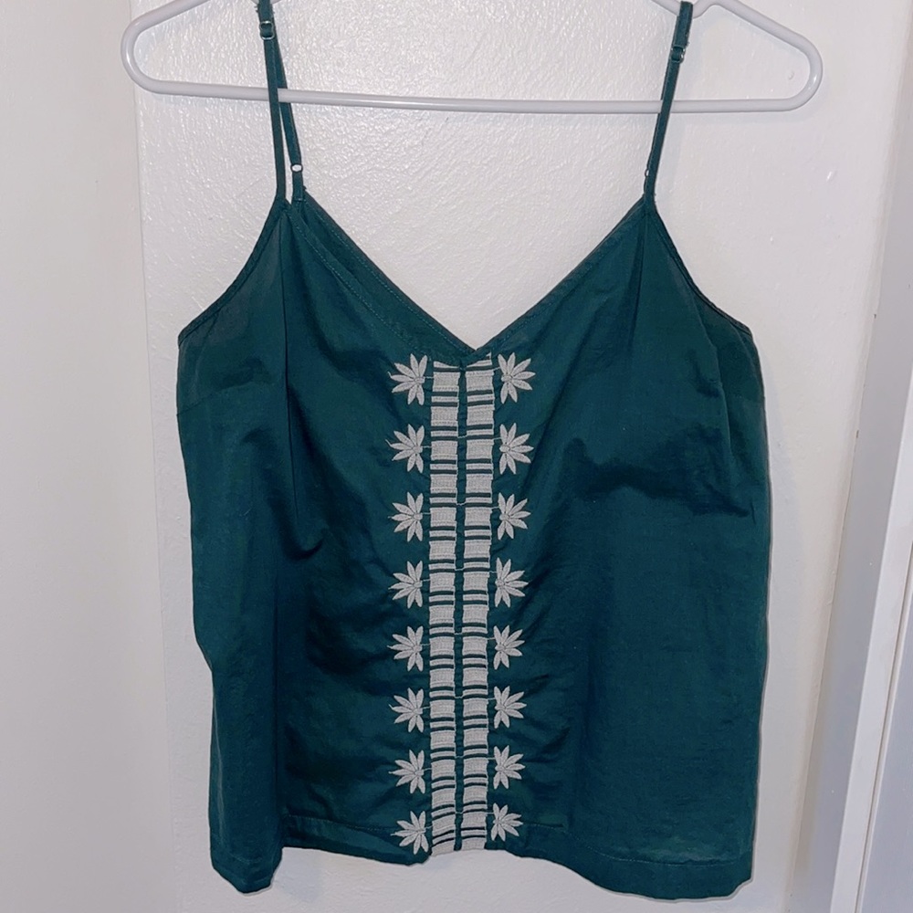 Embroidered top